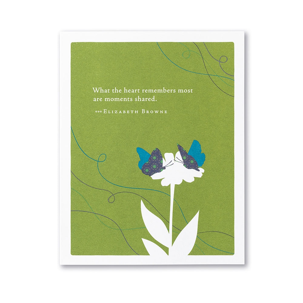 Positively Green, Greeting Card - Sympathy, Gifts, Positively Green, What The Heart, 365468